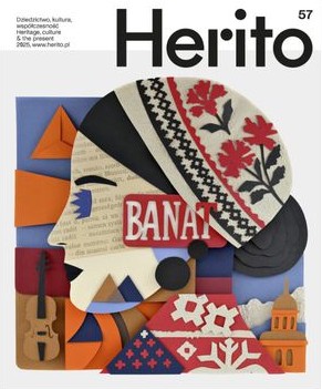 Okładka czasopisma "Herito nr 57 Banat"