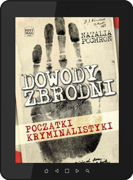 E-book "Dowody zbrodni. Początki kryminalistyki"
